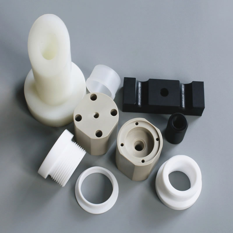 Պլաստմասե մշակված մասեր՝ PTFE, PEEK, PCTFE, TFM